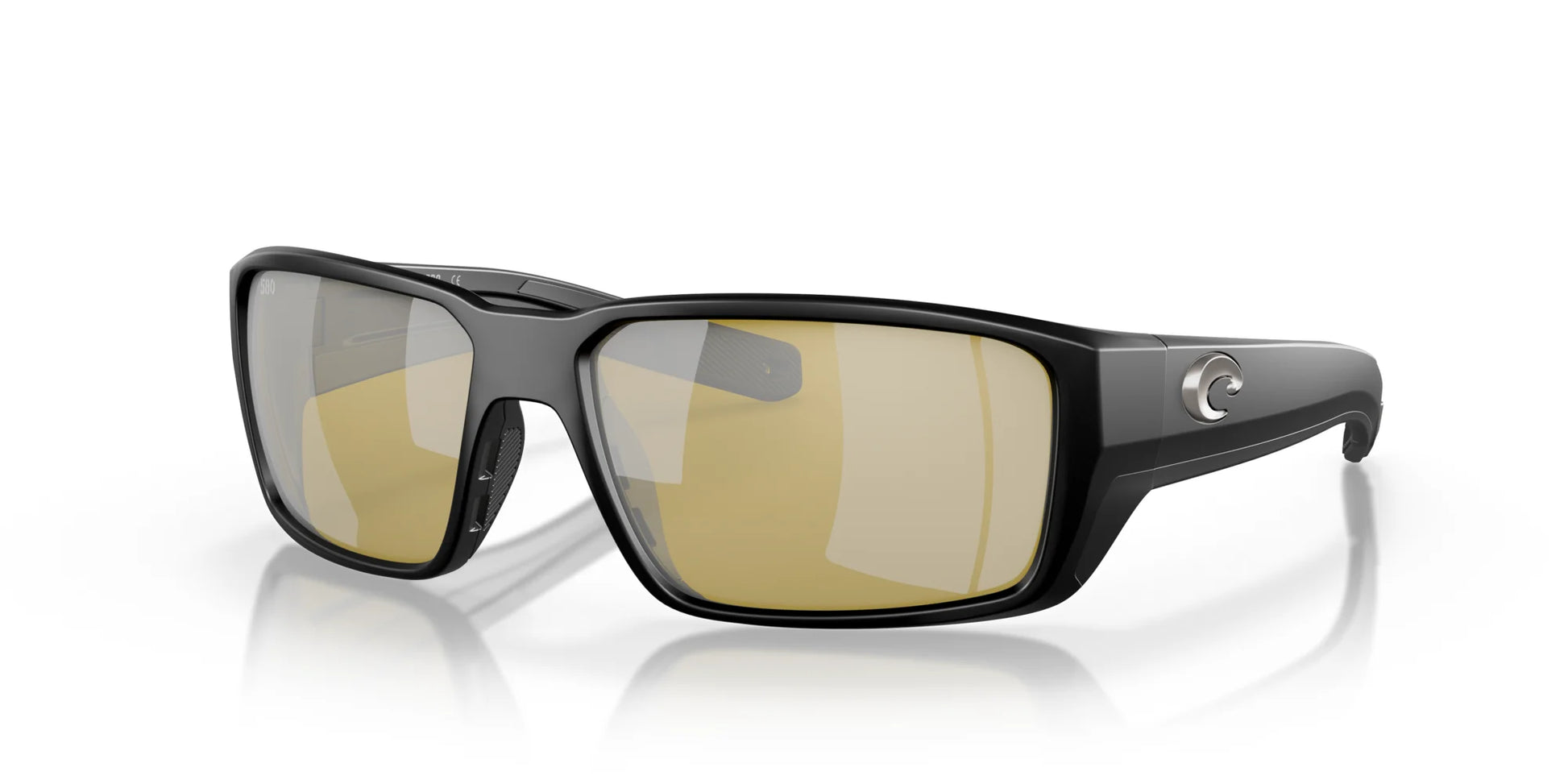 Costa FANTAIL PRO 6S9079 Sunglasses Matte Black / Sunrise Silver Mirror