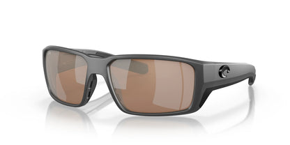 Costa FANTAIL PRO 6S9079 Sunglasses Matte Gray / Copper Silver Mirror