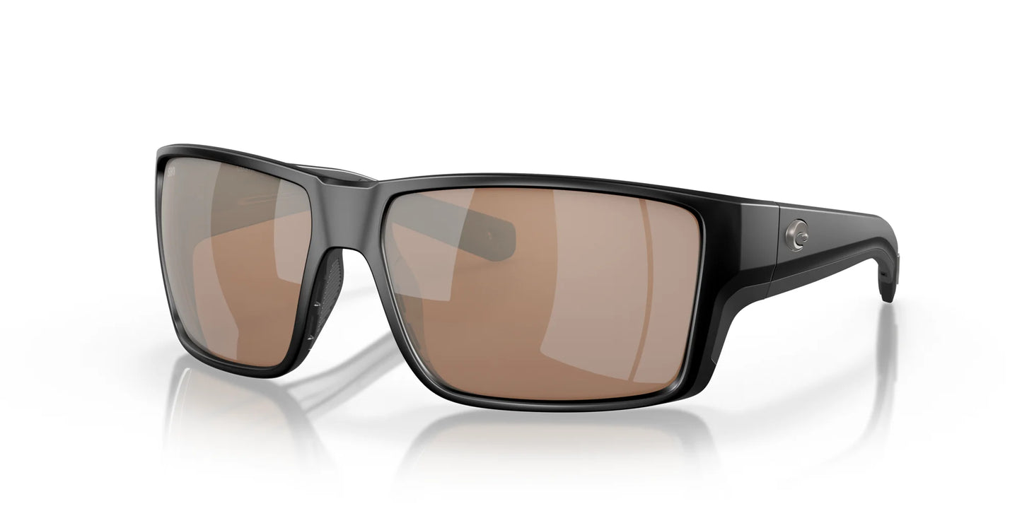 Costa REEFTON PRO 6S9080 Sunglasses Matte Black / Copper Silver Mirror