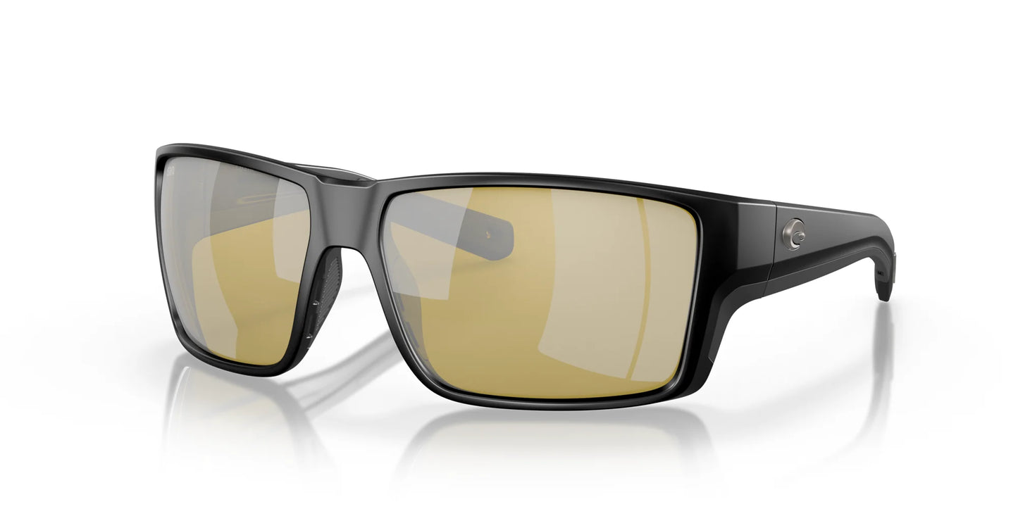 Costa REEFTON PRO 6S9080 Sunglasses Matte Black / Sunrise Silver Mirror