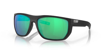 Costa SANTIAGO 6S9085 Sunglasses Net Black / Green Mirror