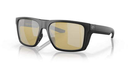 Costa LIDO 6S9104 Sunglasses Matte Black / Sunrise Silver Mirror