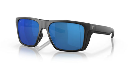 Costa LIDO 6S9104 Sunglasses Matte Black / Blue Mirror