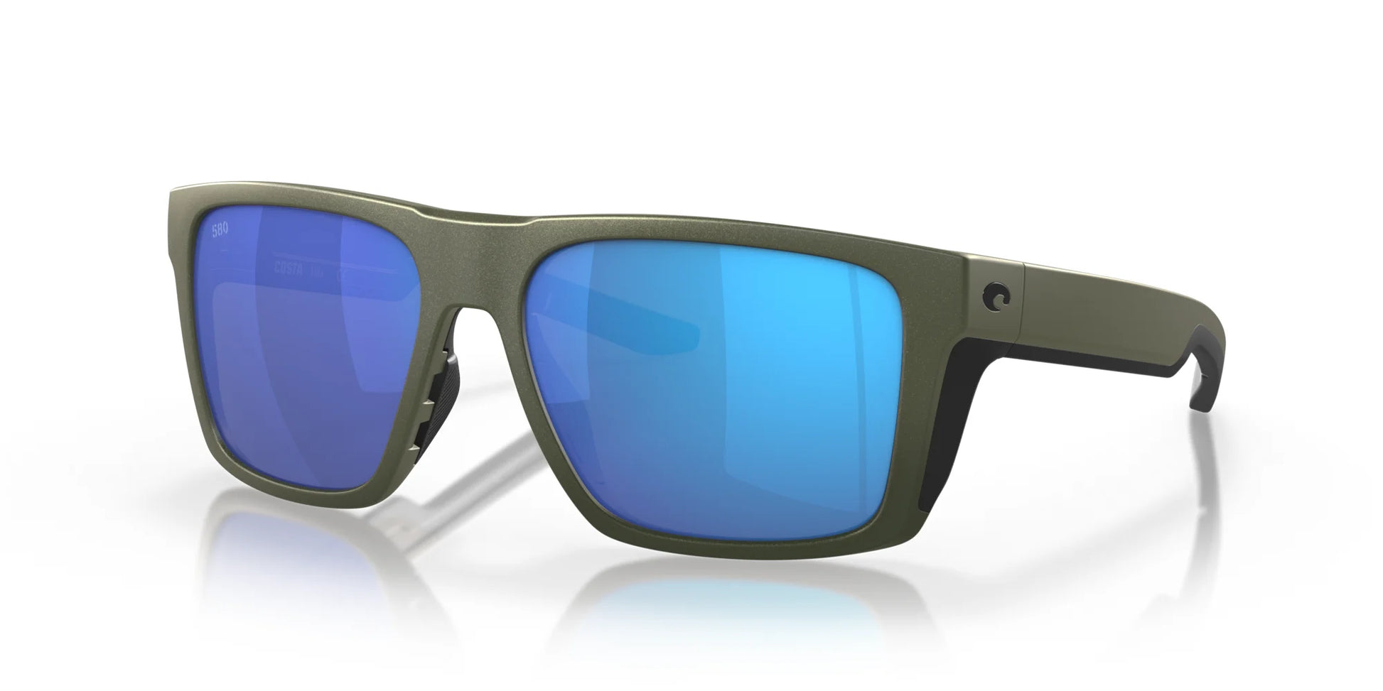 Costa LIDO 6S9104 Sunglasses Steel Gray Metallic / Blue Mirror