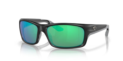 Costa JOSE PRO 6S9106 Sunglasses Matte Black / Green Mirror