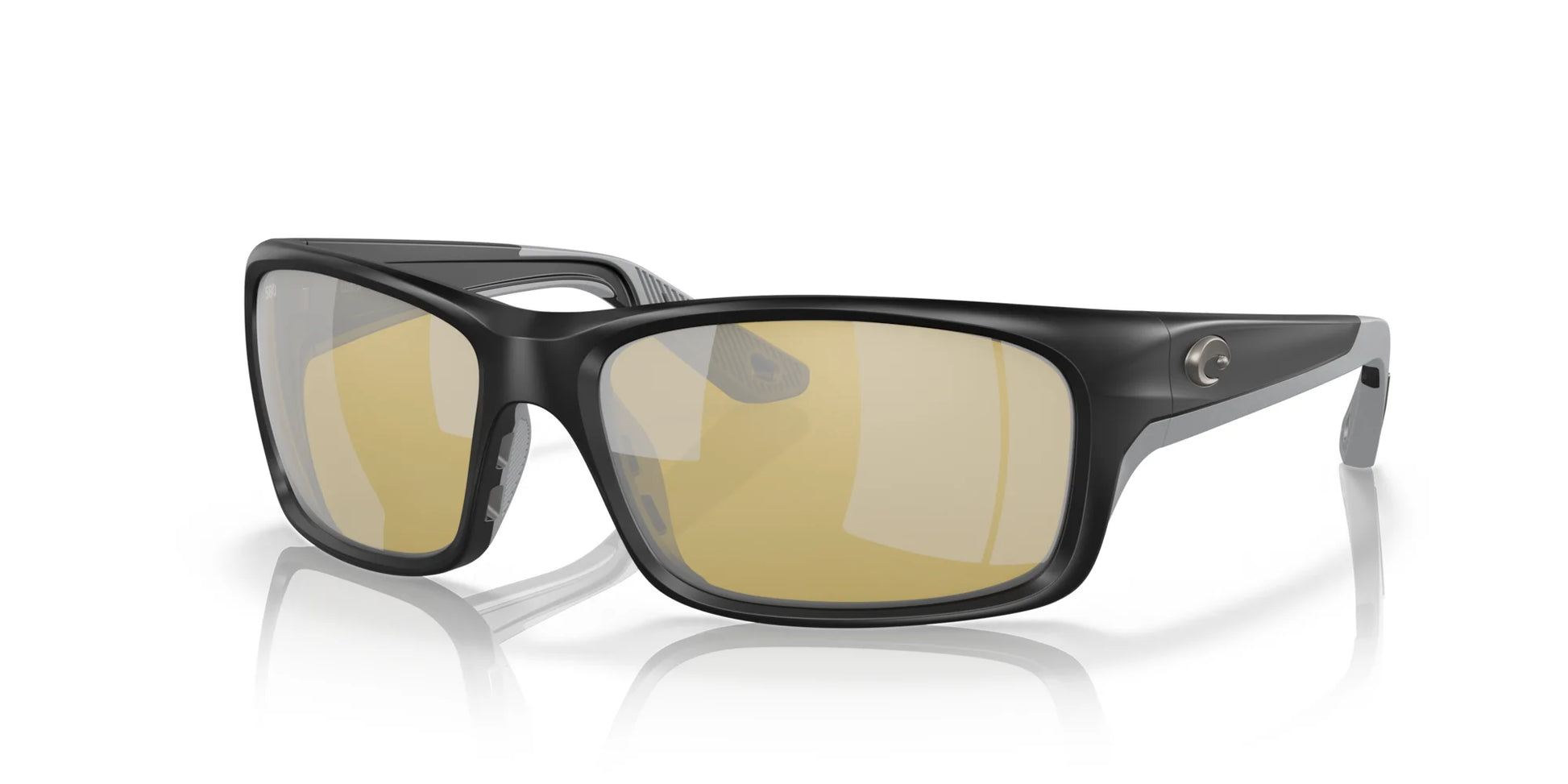 Costa JOSE PRO 6S9106 Sunglasses Matte Black / Sunrise Silver Mirror