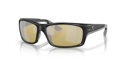 Costa JOSE PRO 6S9106 Sunglasses Matte Black / Sunrise Silver Mirror