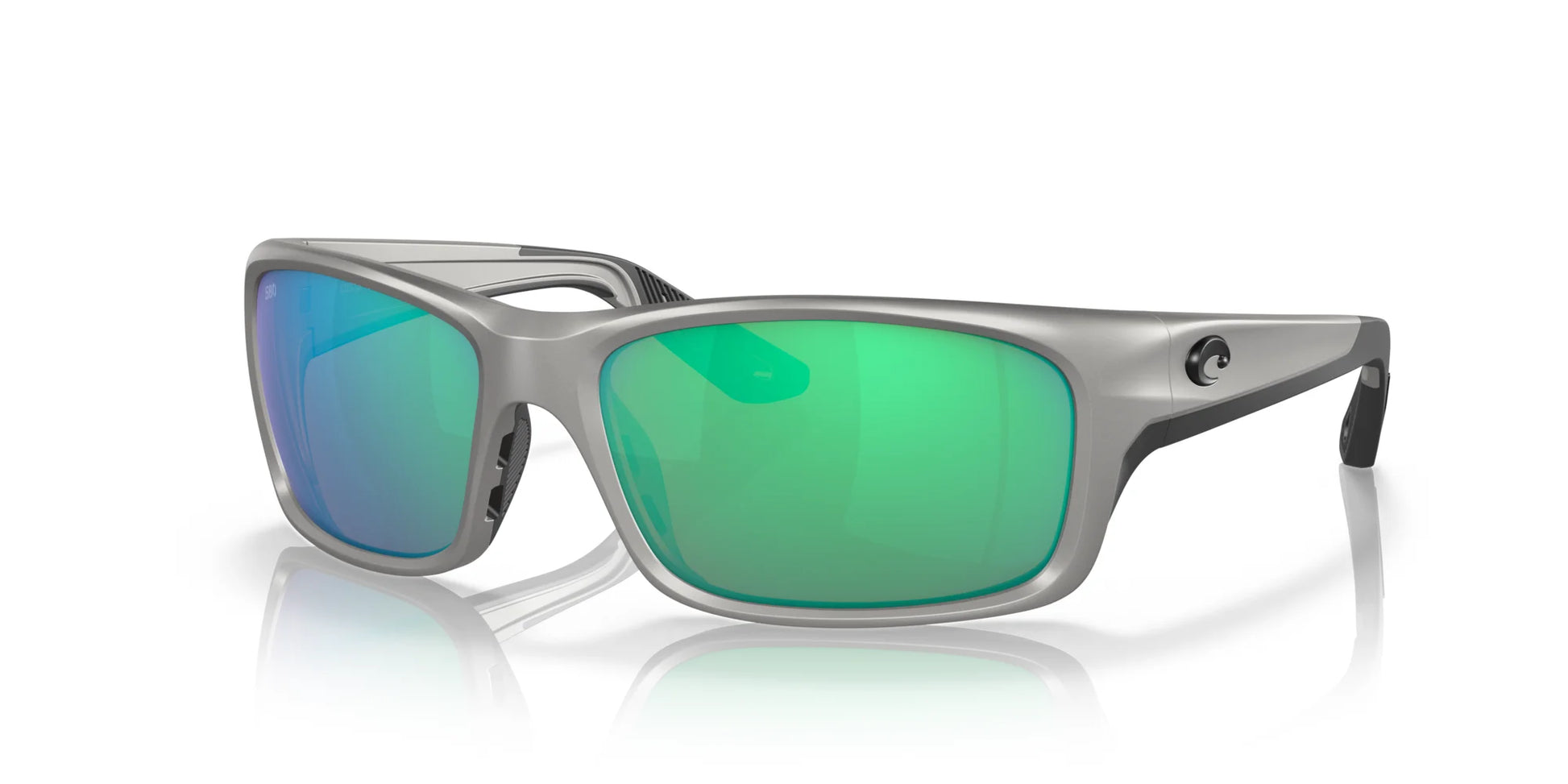 Costa JOSE PRO 6S9106 Sunglasses Metallic Silver / Green Mirror