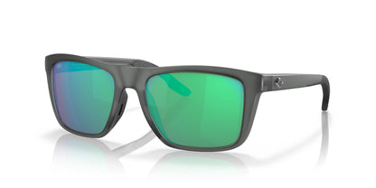 Costa MAINSAIL 6S9107 Sunglasses Gray Crystal / Green Mirror