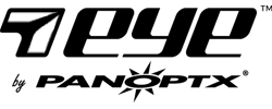 Logo with the text "7eye by PANOPTX" in a modern, bold font. The "7eye" text features a stylized number 7 integrated into the design, and "PANOPTX" is written in capital letters below it, with a starburst pattern between the text.