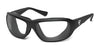 7eye Aspen Sunglasses | Size 62 / Matte Black / Clear