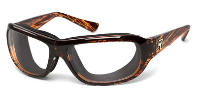 7eye ASPEN Eyeglasses Dark Tortoise / BlueByrd Blue Light Blocker