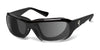 7eye Aspen Sunglasses | Size 62 / Glossy Black / Gray (12%)