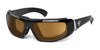 7eye Bali Sunglasses | Size 63 / Glossy Black / Copper