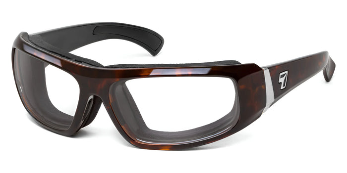7eye BALI Eyeglasses | Size 63 / Dark Tortoise / Clear