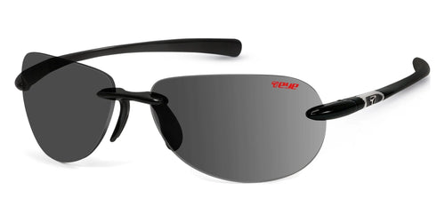 7eye BONE Sunglasses / Glossy Black / Polarized Gray (11%)