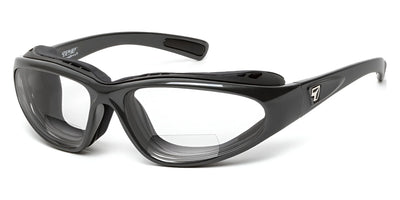 7eye BORA Eyeglasses Charcoal / Clear +2.50