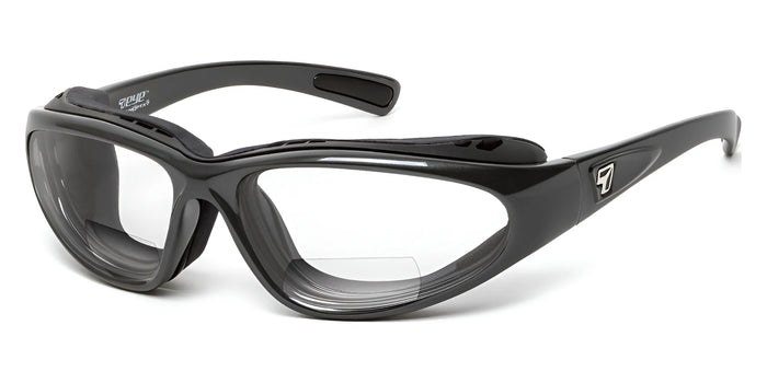 7eye BORA Eyeglasses | Size 63 / Charcoal / Clear