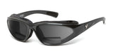 7eye Bora Bifocal Sunglasses Charcoal / Gray / +2.50