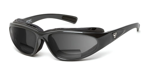 7eye Bora Bifocal Sunglasses / Size 63 / Charcoal / Gray / +1.50