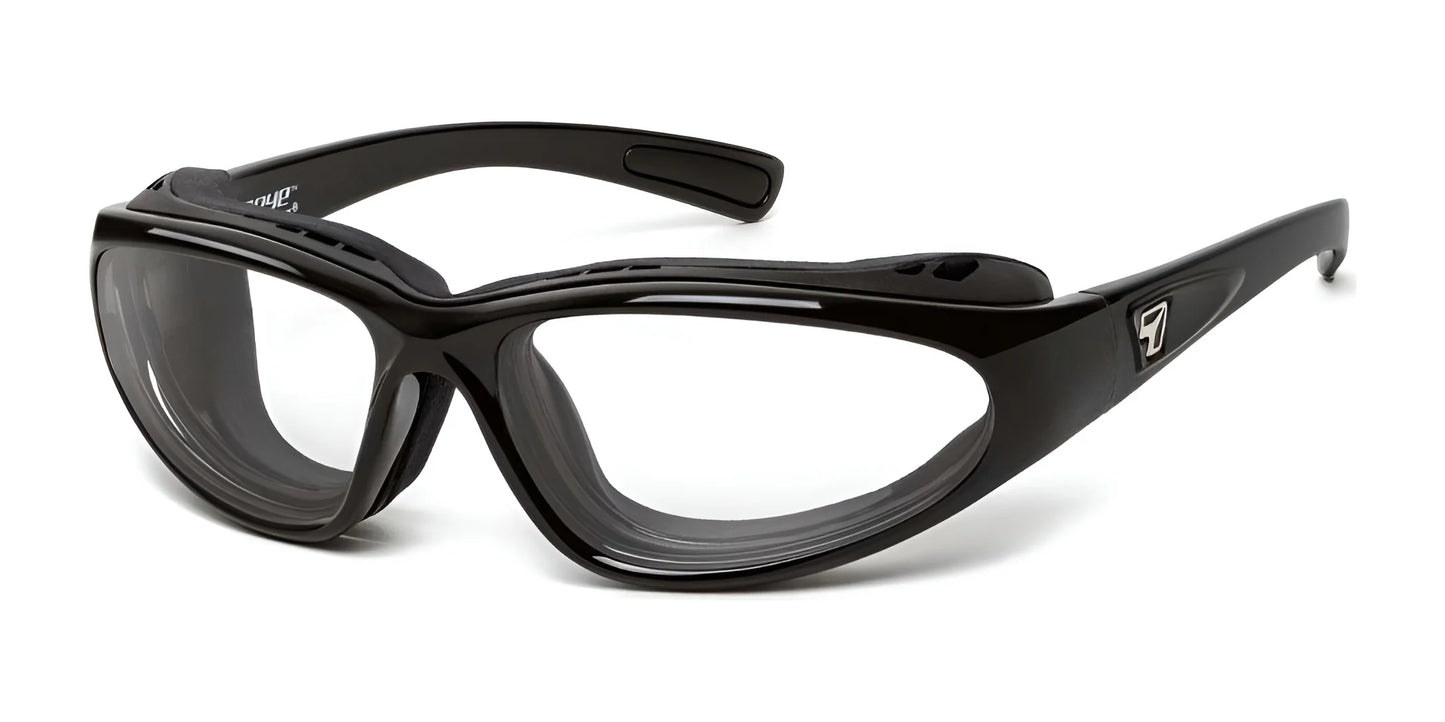 7eye Bora Sunglasses Glossy Black / BlueByrd Blue Light Blocker
