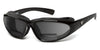 7eye BORA Sunglasses | Size 63 / Glossy Black / Gray (12%) +1.50