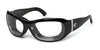 7eye Briza Bifocal Sunglasses | Size 62 / Glossy Black / Clear / +1.50