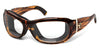 7eye BRIZA Eyeglasses | Size 62 / Dark Tortoise / Clear +1.50