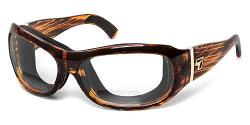 7eye BRIZA Eyeglasses / Size 62 / Dark Tortoise / Clear