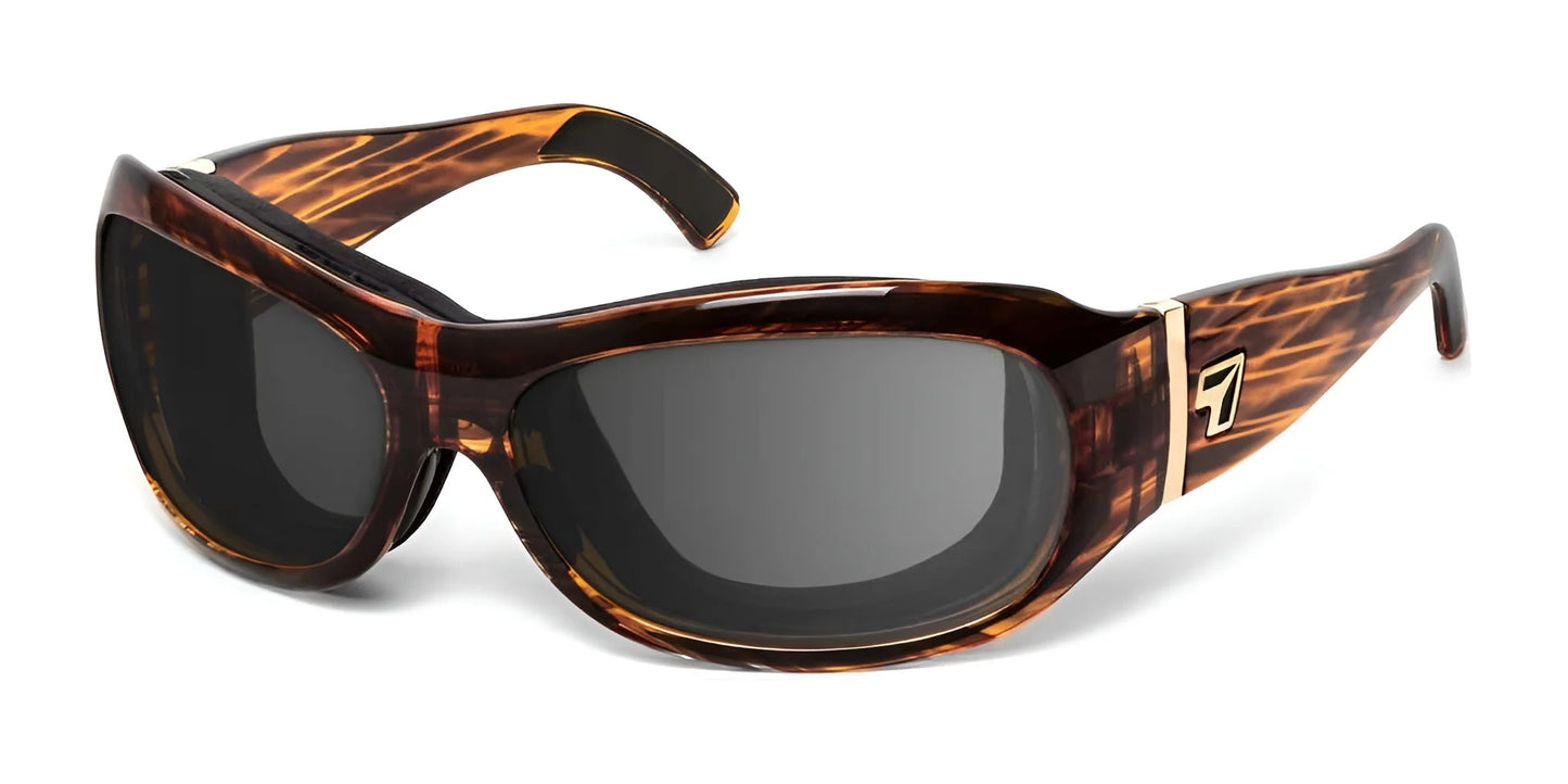 7eye Briza Sunglasses Sunset Tortoise / DARKshift Photochromic - Clr to DARK Gray