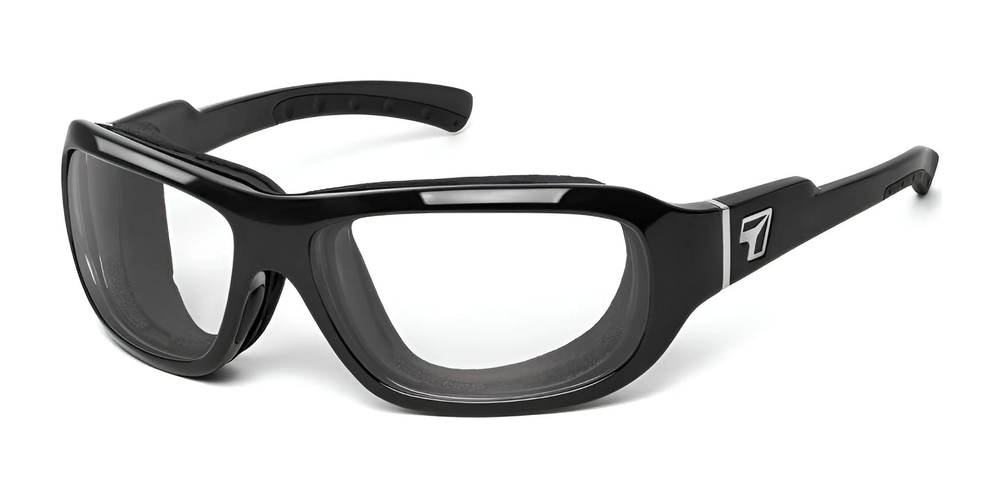 7eye Buran Sunglasses Glossy Black / Clear
