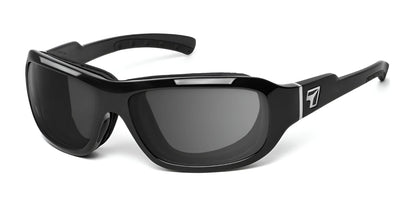 7eye Buran Sunglasses Glossy Black / Gray
