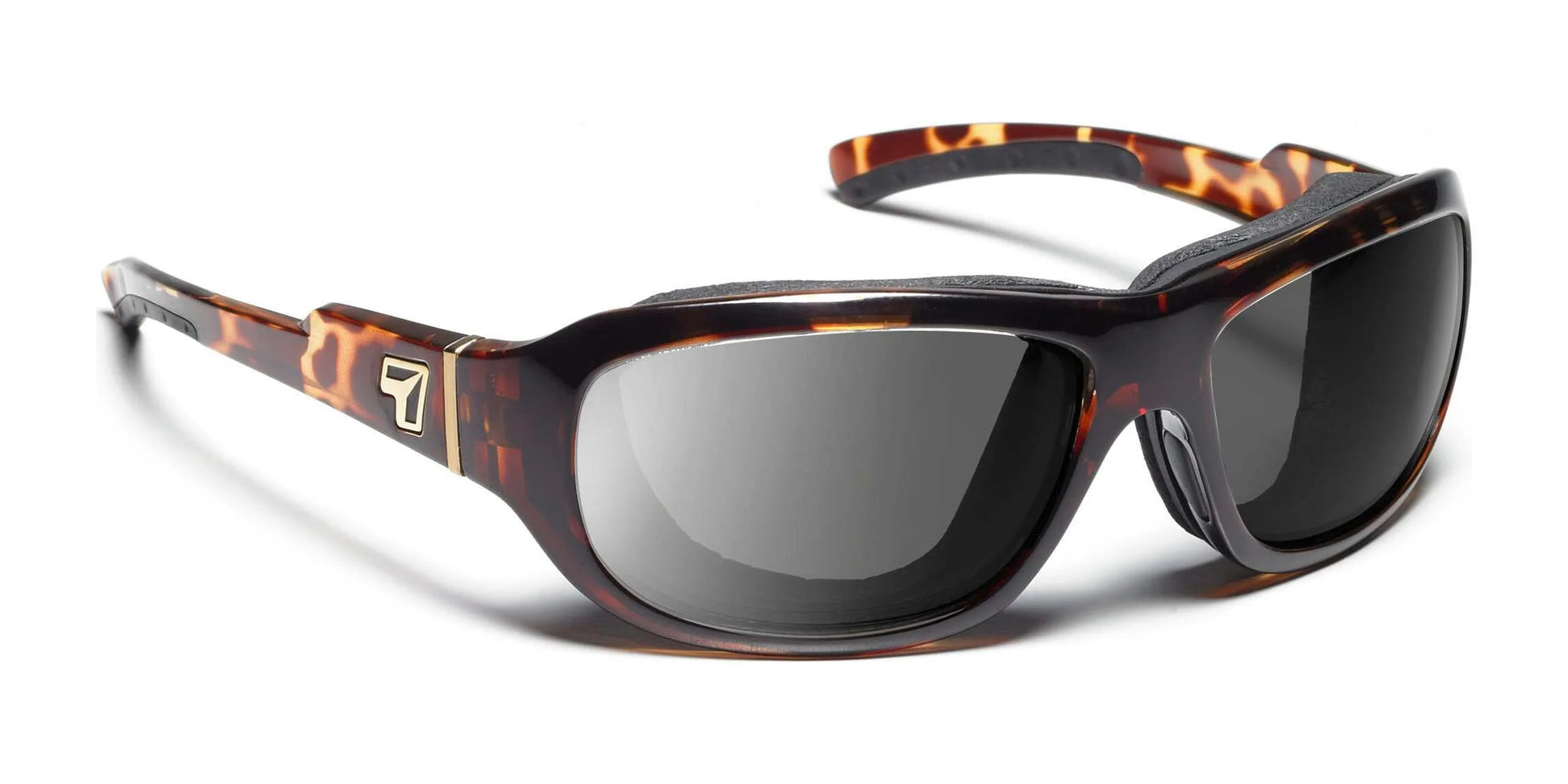 7eye Buran Sunglasses Light Tortoise / Polarized Gray