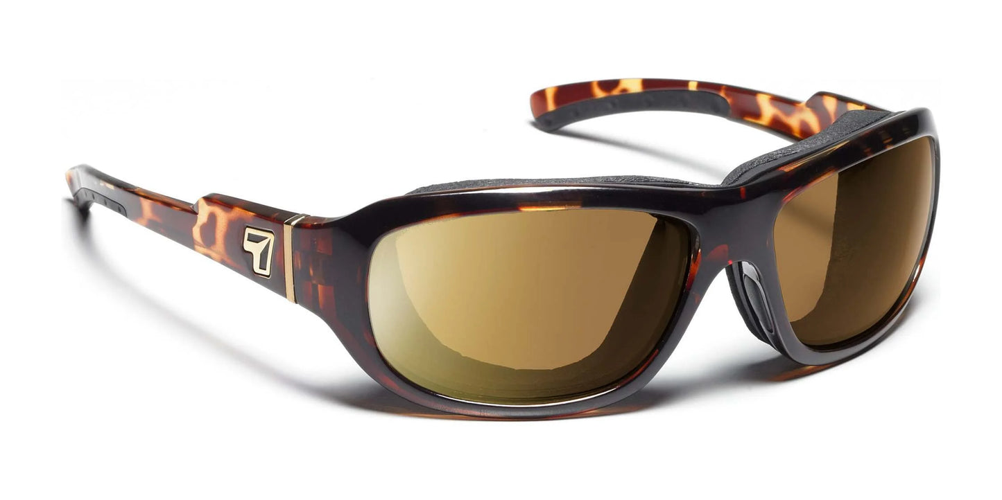 7eye Buran Sunglasses Light Tortoise / DARKshift Photochromic - Clr to DARK Gray