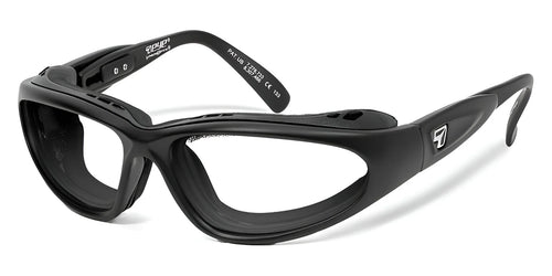7eye CAPE Eyeglasses / Size 63 / Charcoal / Clear