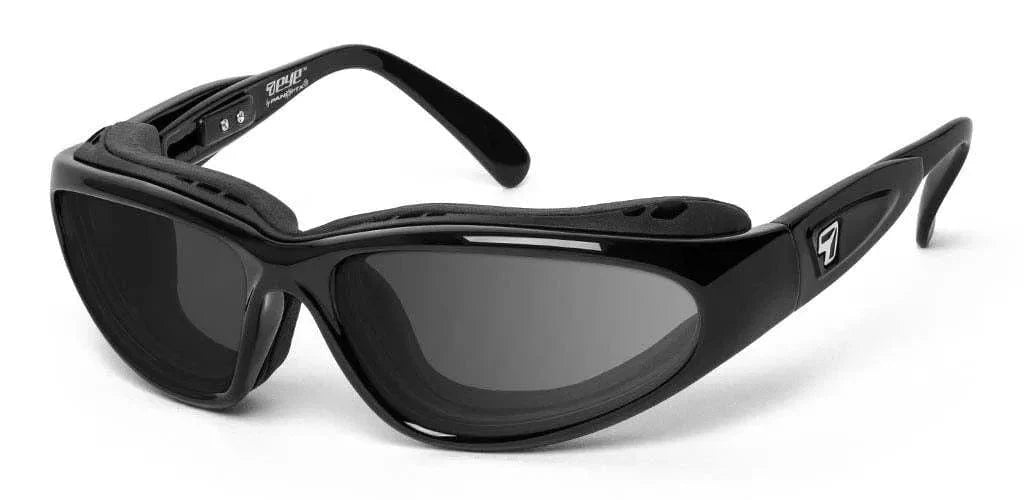 7eye Cape Sunglasses Matte Black / Gray