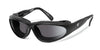 7eye Cape Sunglasses | Size 63 / Matte Black / Polarized Gray