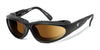 7eye Cape Sunglasses | Size 63 / Matte Black / Polarized Copper