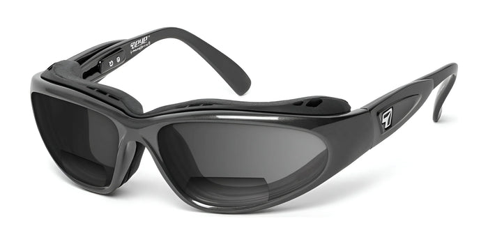 7eye Cape Bifocal Sunglasses | Size 63 / Charcoal / Gray / Bifocal +1.50