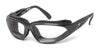 7eye Cape Bifocal Sunglasses | Size 63 / Charcoal / Clear / +1.50