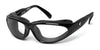 7eye Cape Sunglasses | Size 63 / Glossy Black / Clear