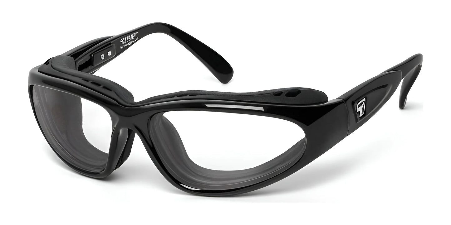 7eye Cape Sunglasses Glossy Black / BlueByrd Blue Light Blocker