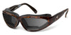 7eye CAPE Sunglasses | Size 63 / Dark Tortoise / Gray (12%) +1.50