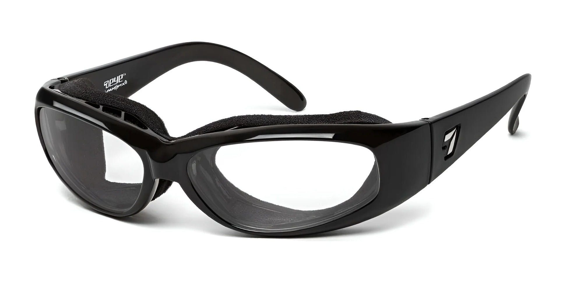 7eye Chubasco Sunglasses Glossy Black / Clear