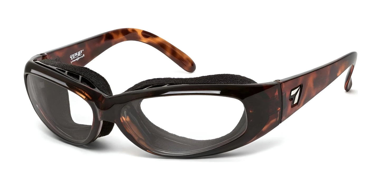 7eye Chubasco Sunglasses Dark Tortoise / Clear