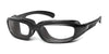 7eye Churada Sunglasses | Size 59 / Matte Black / Clear