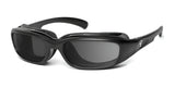 7eye Churada Sunglasses Matte Black / Contrast Photochromic - Pale Yellow to Gray