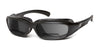 7eye Churada Bifocal Sunglasses | Size 59 / Matte Black / Gray / +1.50