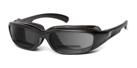 7eye Churada Bifocal Sunglasses Matte Black / Gray / +2.50