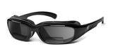 7eye Churada Bifocal Sunglasses Glossy Black / Gray / +2.50